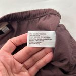 A New Day  Raisin Brown Linen Blend Wide Leg Lounge Pant S Photo 5