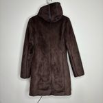 via spiga  Deadstock 90s Y2K vintage brown espresso Long Coat size small NWT new Photo 2