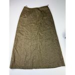 Banana Republic ‎ Suit Wool Blazer & Long Skirt Set Green Size XS Top 4 Skirt Photo 2