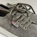Superga  Chunky Platform Sneakers Suede Grey Women's Size 5 EU 35 Photo 3