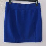 Lacoste Vibrant Blue Stretchy Mini Pencil Skirt Photo 2
