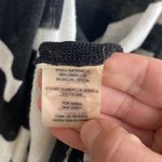 Alice + Olivia  stripe blend linen wrap cowl sweater Photo 6