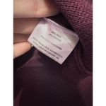 Eileen Fisher Skirt Womens Size Medium Purple Knit Midi Silk Cotton Blend Pencil Photo 4