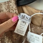 Rene Ruiz Puff Sleeve Sequins Mini Dress Gold 4 Photo 3