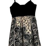 JOHNNY MARTIN short party dress size medium black cream Photo 1