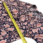 Lucky Brand  Blue and Orange Babydoll Peasant Blouse Garden Summer Size 2X Photo 6