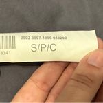 Revamped  black long sleeve tie front blouse size small Photo 6