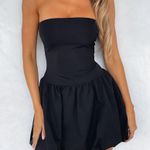 White Fox Boutique White Fox Diamond Dust Mini Dress Black Photo 0