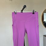 Lululemon  Pace Rival High-Rise Crop 22” in Magenta Glow‎ Leggings Size 6 Photo 5