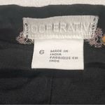 Urban Outfitters  Cooperative Black Button Front Scalloped Mini Skirt Photo 4