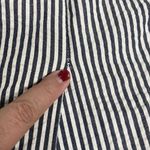 J.Crew No. 2 Pencil Skirt Women 8 Gray White Neon-piped Seersucker Zip Academia Photo 6