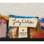 Lily White  Floral Tunic Shirt Photo 1