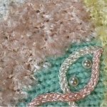 Jaclyn Smith Vintage  Fairy Granny Core Knitted Pastel Beaded Sweater Photo 4