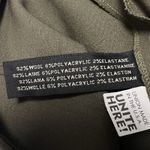 Ralph Lauren  Black Label Wide Leg High Rise Wool Dress Pants Green Preppy Size 6 Photo 5