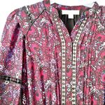 Michael Kors  Burgundy Paisley Dress Size 2 - Work or Night Out Photo 5