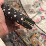 Kate Spade Neda Blake Avenue Polka Dot Continental Zip Black Wallet Photo 8