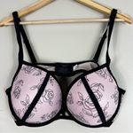 Torrid  Plunge Push-Up Embroidered Lace Straight Back Bra Photo 4