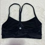 Lululemon Black Camo Soul Cycle Bra Photo 1