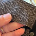 Brown Wide Leg Dress Pants Madison Petite Alexandra Fit Size 8P Photo 9