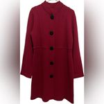 Kenar  burgundy
coat 100%lambs wool Photo 6