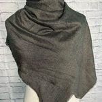 Max Studio  gray square blanket scarf new Photo 0