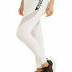 Guess Logo tape microfibre leggings White Photo 0