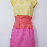 Lilly Pulitzer Bright Color block Mini Dress Pockets Photo 0