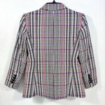Veronica Beard Empire Tweed Plaid Dickey Jacket Multi 2 NWT Blazer Photo 2