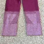 Lululemon Seamlessly Street Crop Leggings Burgundy Red Ombré Stretch Size 4 Photo 5