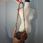 Anthropologie Vilenca Holland Brown Leather Woven Shoulder Bag/crossbody Brown Photo 10