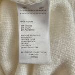 Laundry by Shelli Segal White Cable Knit Sweater Vest size M Photo 7