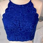Royal Blue Formal Semi Formal Cropped Top Size undefined Photo 1