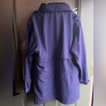 L.L.Bean Jacket Lightweight Parka, Full Zip Coat, Hooded, Blue Windbreaker, M Photo 4