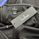 Lulus Women's Dress Sz M New Little Black Mini One Shoulder Night‎ Out Cocktail Size M Photo 2