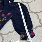 Monsoon  Embroidered tunic dress in lenzing ecovero blue, size small Photo 7