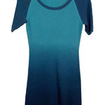Krimson Klover Ombré Blue Raglan Sweater Dress Size Medium Photo 0