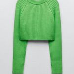 ZARA Crop Sweater Photo 0