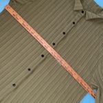 SheIn Essence Plus army green long roll tab button up textured tunic NEW size 3X Photo 9