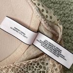 Victoria's Secret NEW Victoria’s Secret Lacy Bralette Nude White Long Line Padded Size Small NWOT Photo 5