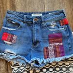 PacSun Patchwork Jean Shorts Photo 0