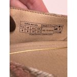 Vionic Shoes Women 8 Tan Coraline Wedge Slingback Espadrille Sandal Chevron Photo 10