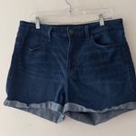 Old Navy  High Rise Wow Jean Shorts Dark Wash Photo 0