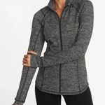 Old Navy  Black Long Sleeve Athletic Jacket Photo 0