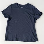 Pendleton  Top Womens Medium Tee Shirt Black Cotton Short Sleeve‎ Pullover Boxy Photo 2