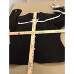 Sag Harbor  Women Skirt Suit Lined Black & Pink Long Sleeve 2 Pocket 4 Button S 4 Photo 13