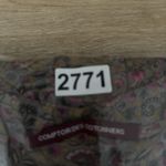 Comptoir Des Cotonniers Shirt Womens Medium 36 Brown Pink Floral Boho Cottage Photo 9