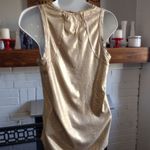 Sam Edelman gold shimmer sleeveless top Photo 1