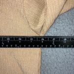 Textured Button Up Shirt Women 0XL Relaxed Fit Vacation‎ Travel Academia Tan Size 0X Photo 6