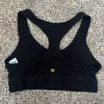 Juicy Couture Black Racerback Sports Bra - Size Medium Photo 1