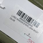 Roller Rabbit NEW Small Lurex Shadow Stripe Laina Short Olive Green Womens Photo 5